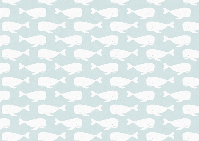 Whaling Around, Aqua - Made to Measure Curtains - Image 9